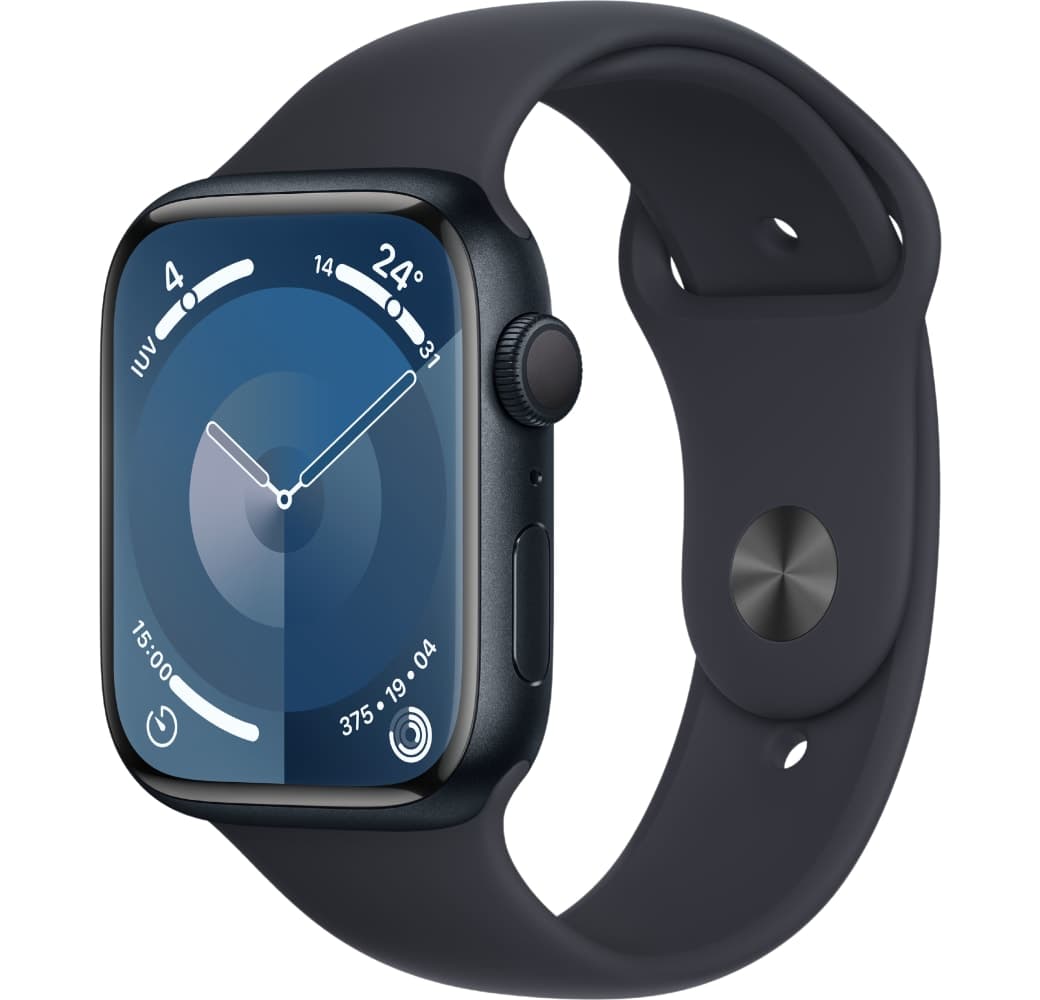 Midnight Apple Watch Series 9 GPS, Aluminium Case, 45mm.1