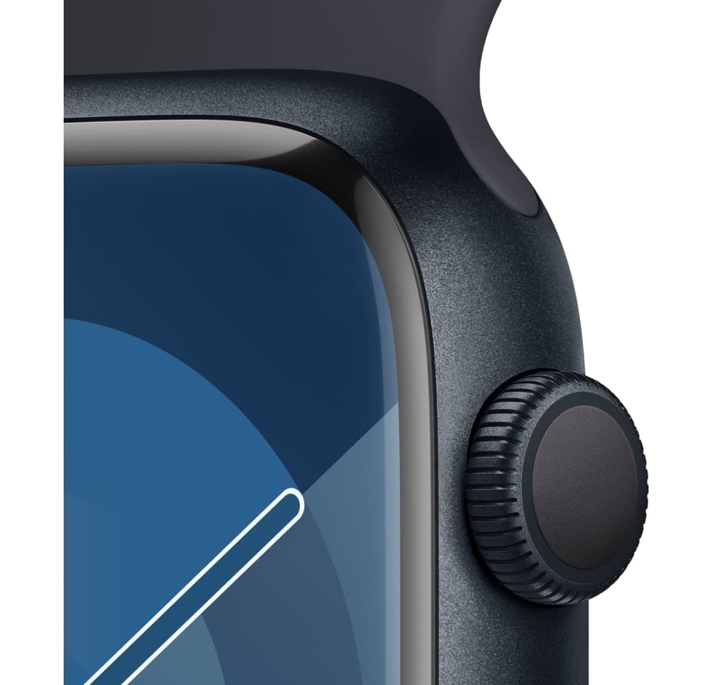 Midnight Apple Watch Series 9 GPS, Aluminium Case, 45mm.3