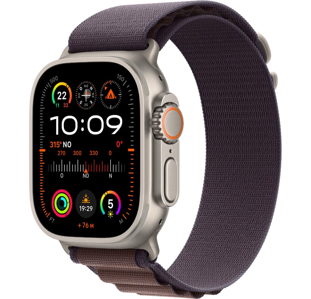 Indigo Apple Watch Ultra 2 GPS + Cellular, Titangehäuse, 49 mm.1