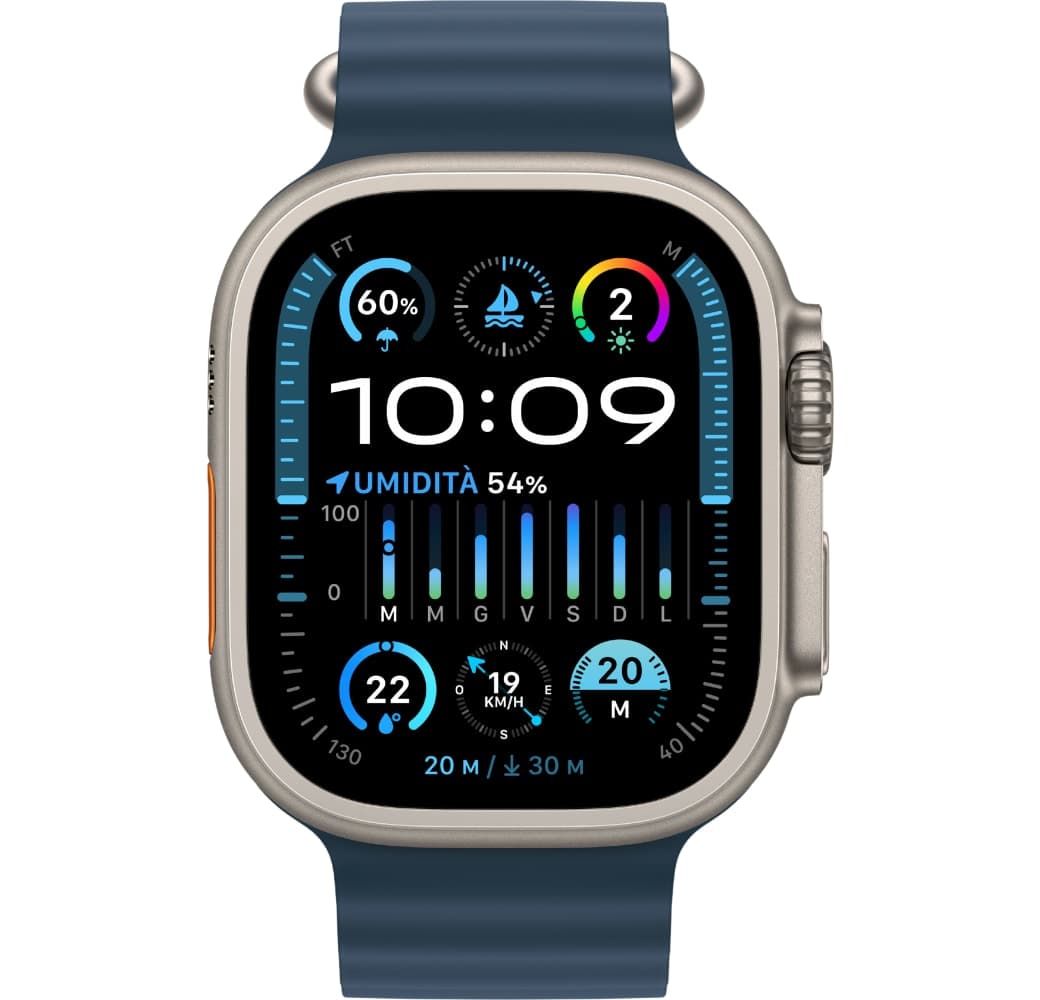 Azul Apple Watch Ultra 2 GPS + Cellular, caja de titanio, 49 mm.2