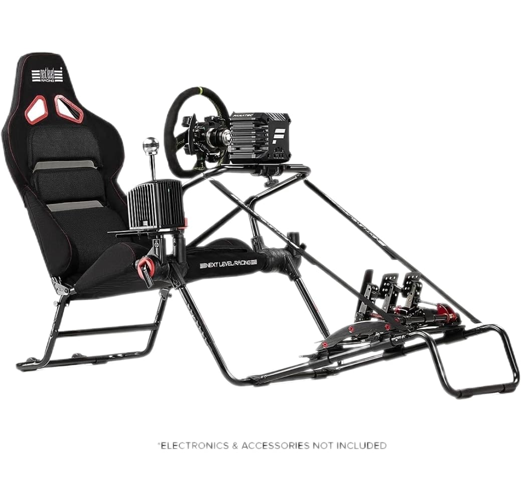 Black Next Level Racing GT Lite Pro Foldable Cockpit.5