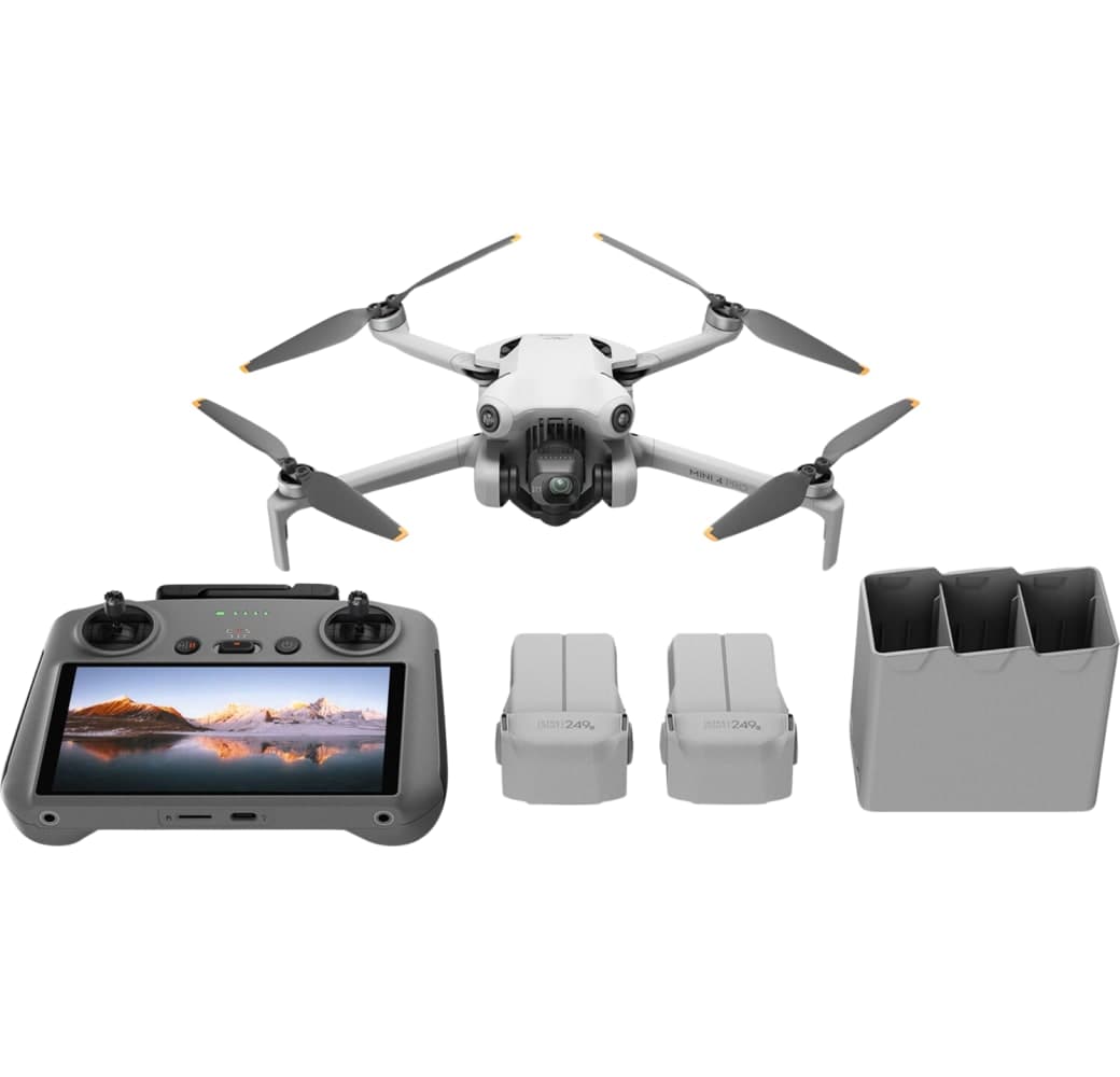 Gray DJI Mini 4 PRO Fly More Combo (RC2), Drone.1