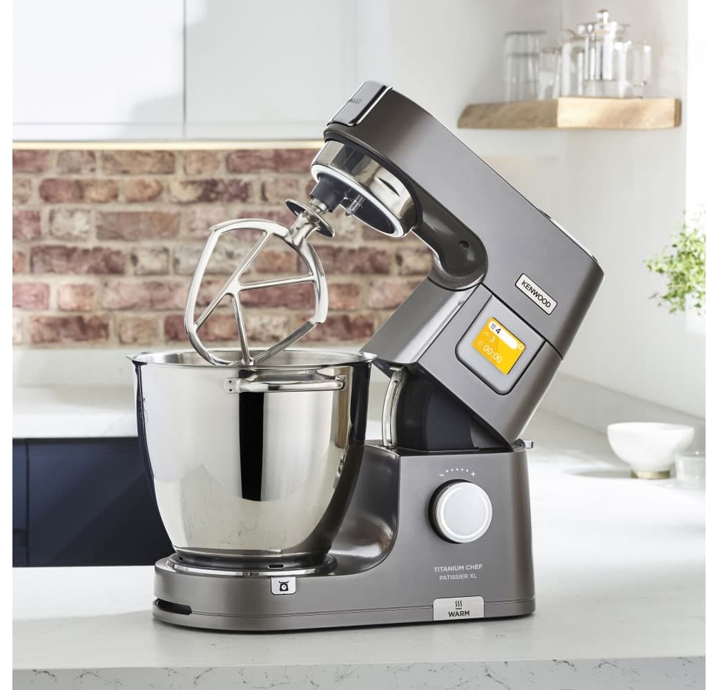 Silver Kenwood Titanium Chef Patissier XL KWL90.124SI Stand Mixer.4