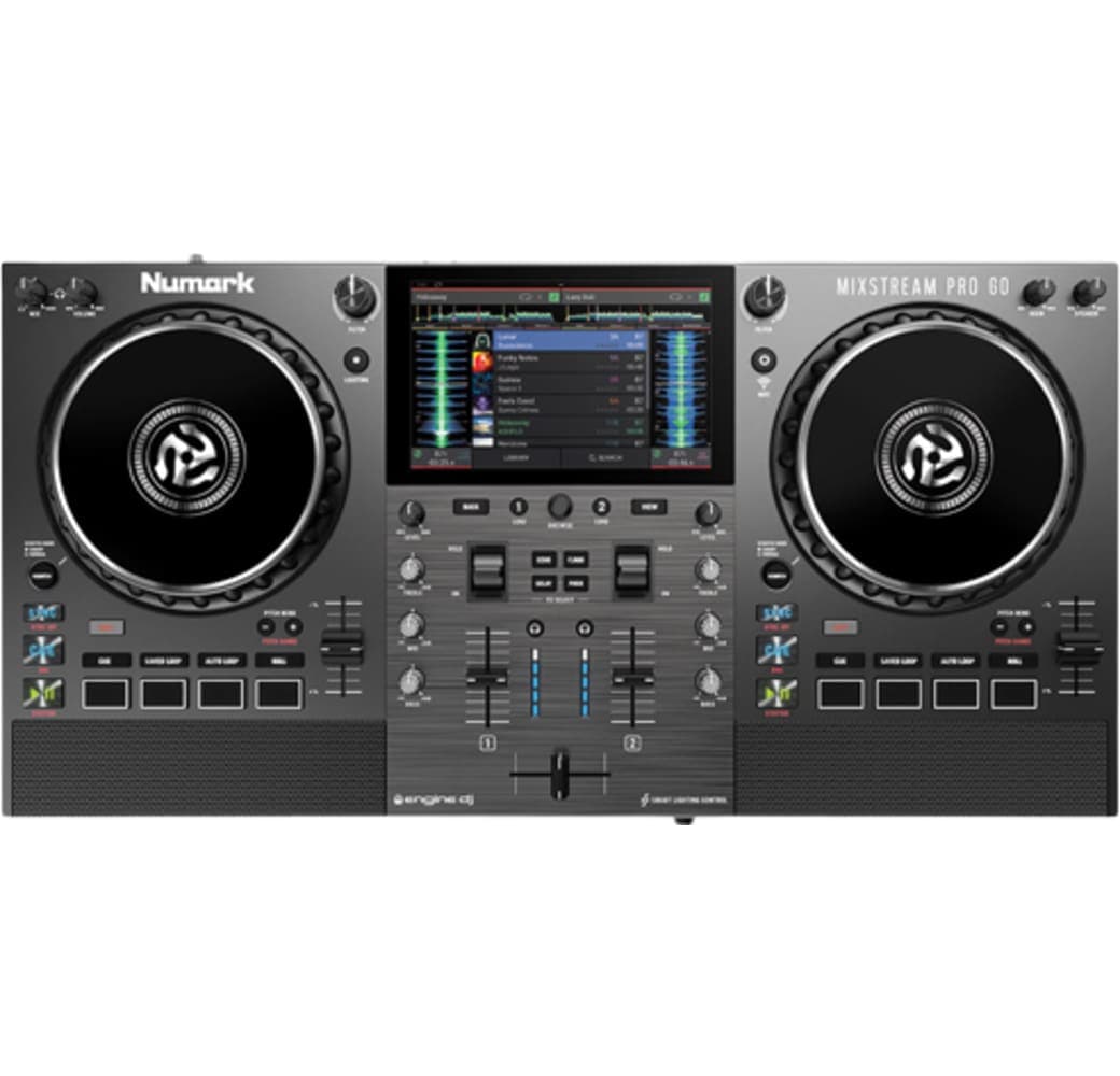 Black Numark Mixstream Pro Go DJ Controller.1