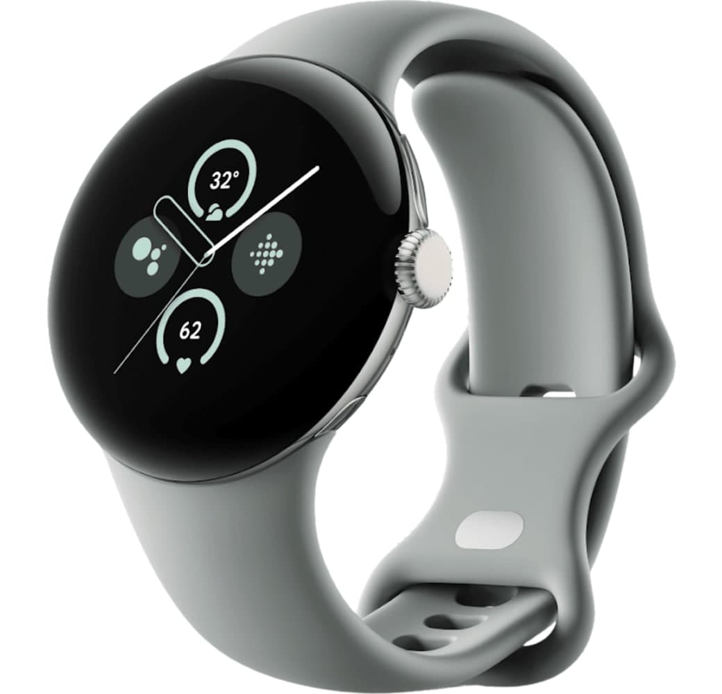 Hazel Google Pixel 2 LTE Smartwatch, Aluminium Case, 41mm.1