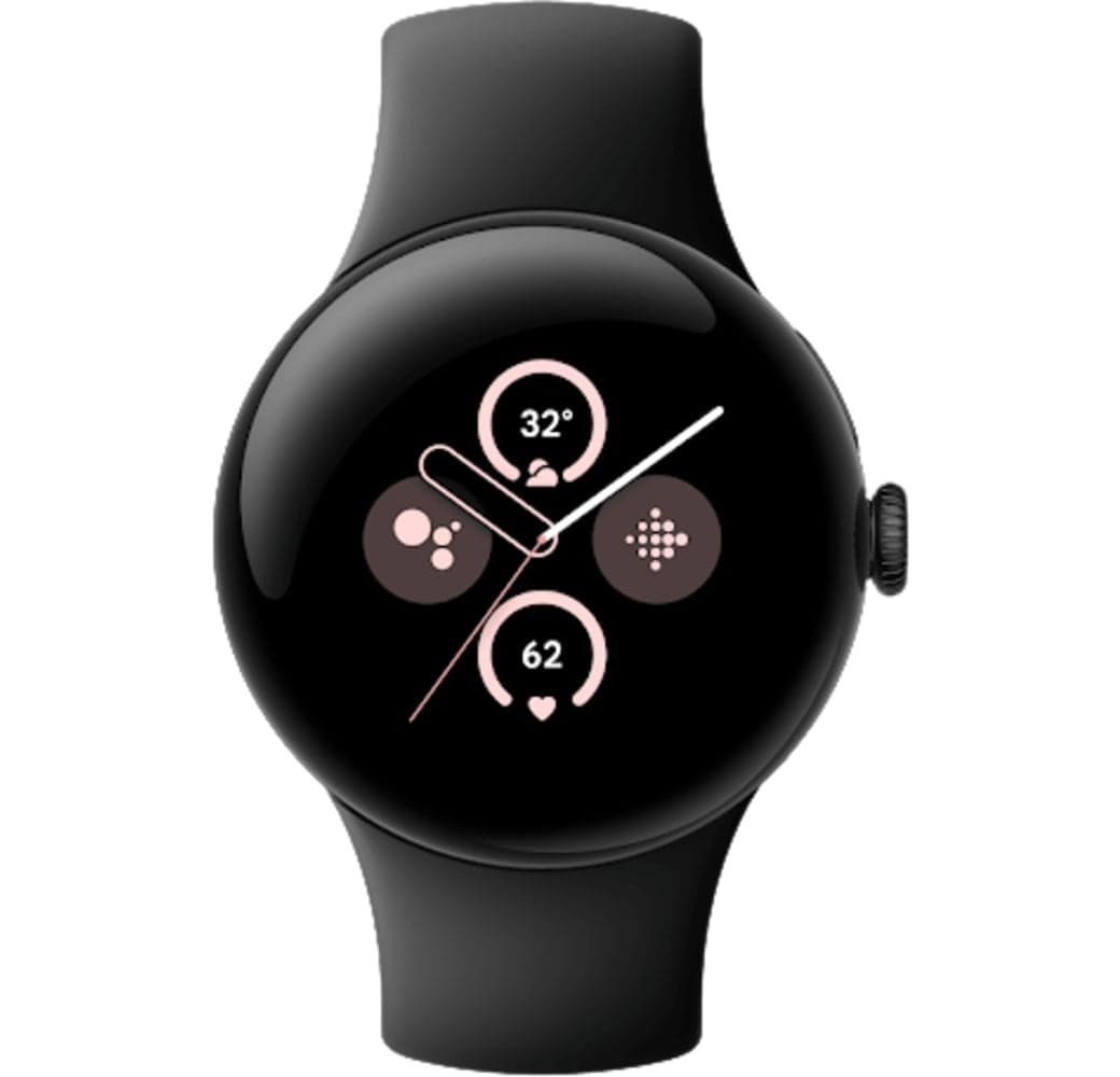 Obsidian Google Pixel 2 LTE Smartwatch, Aluminium Case, 41mm.2