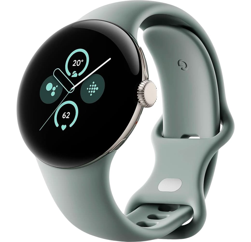 Hazel Google Pixel 2 Wi-Fi Smartwatch, Aluminium Case, 41mm.1