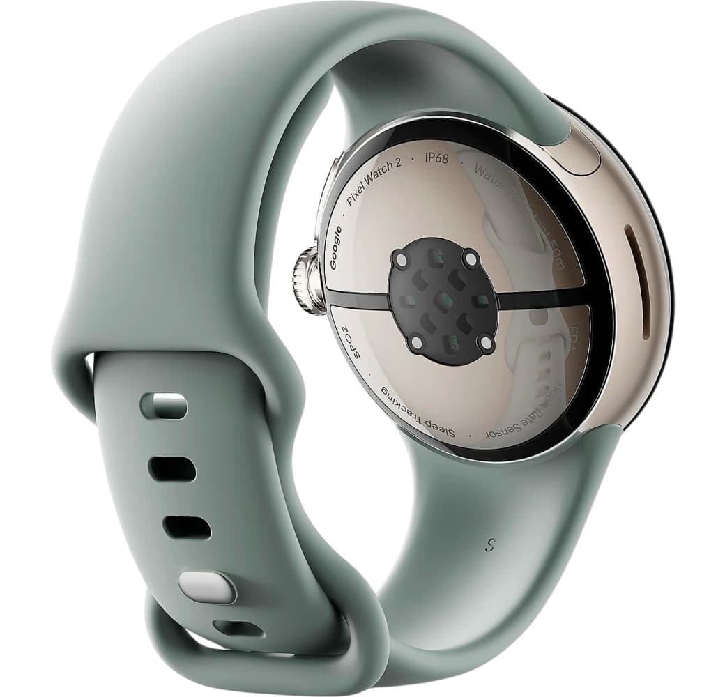 Hazel Google Pixel 2 Wi-Fi Smartwatch, Aluminium Case, 41mm.3