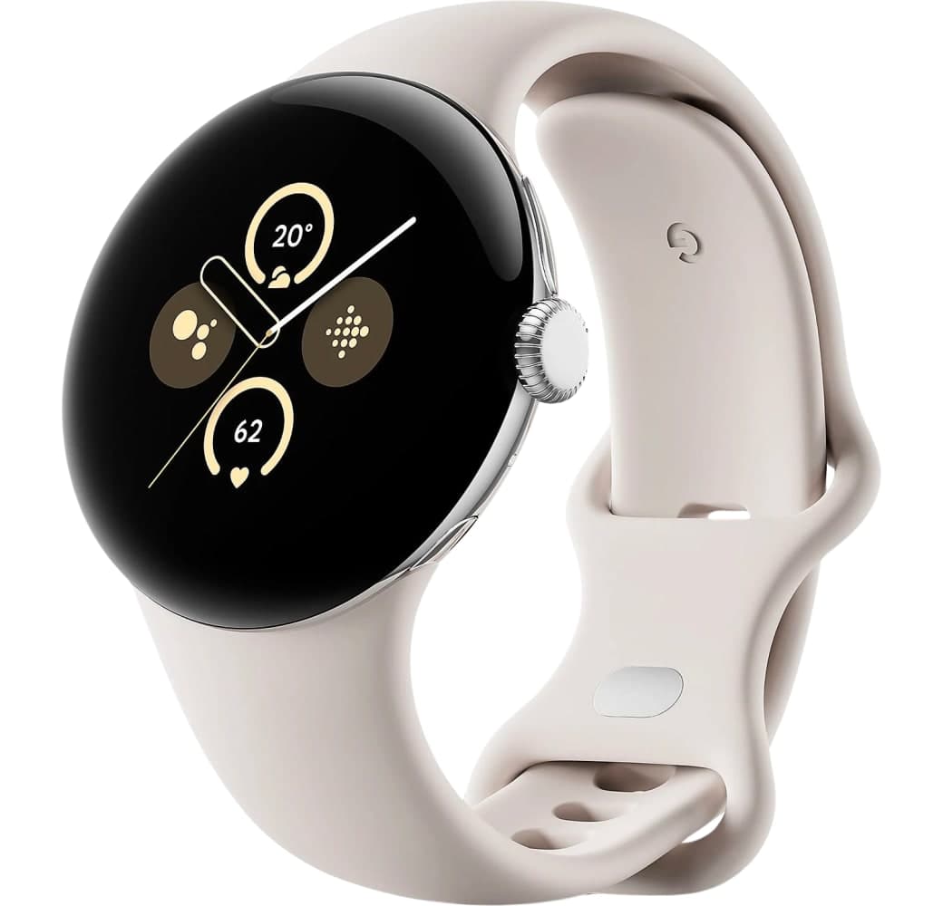 Porcelain Google Pixel 2 Wi-Fi Smartwatch, Aluminium Case, 41mm.1