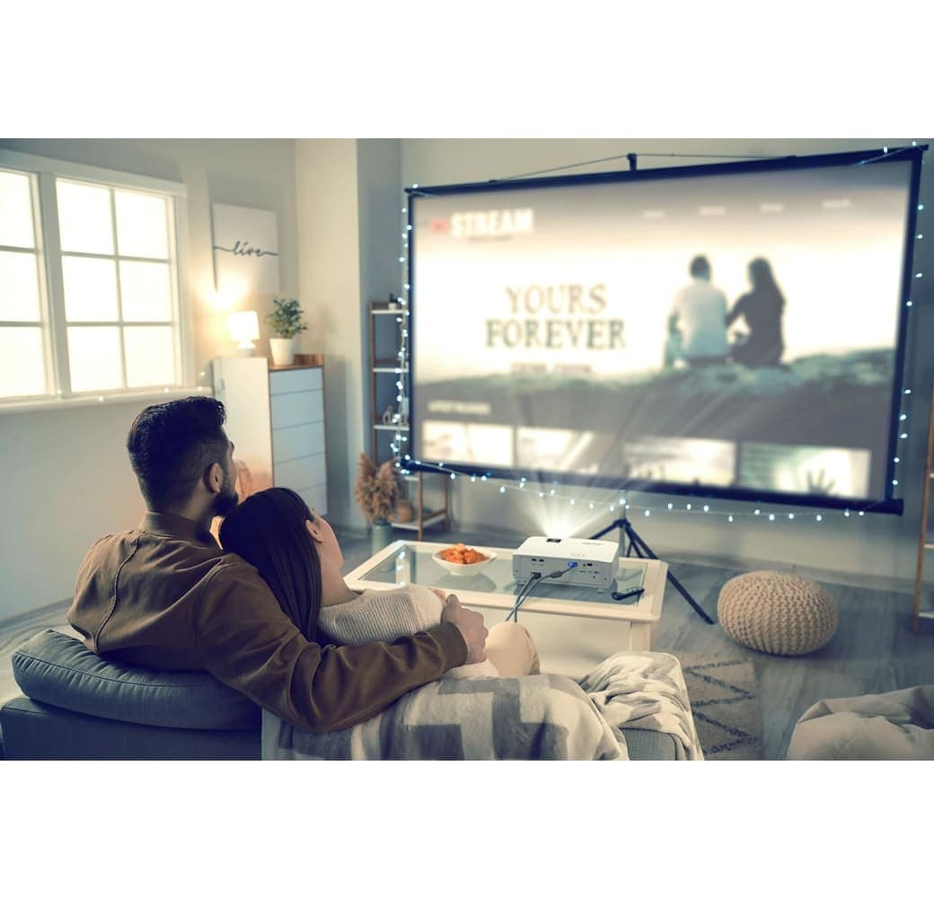 White Acer H6815BD Projector - 4K UHD.6