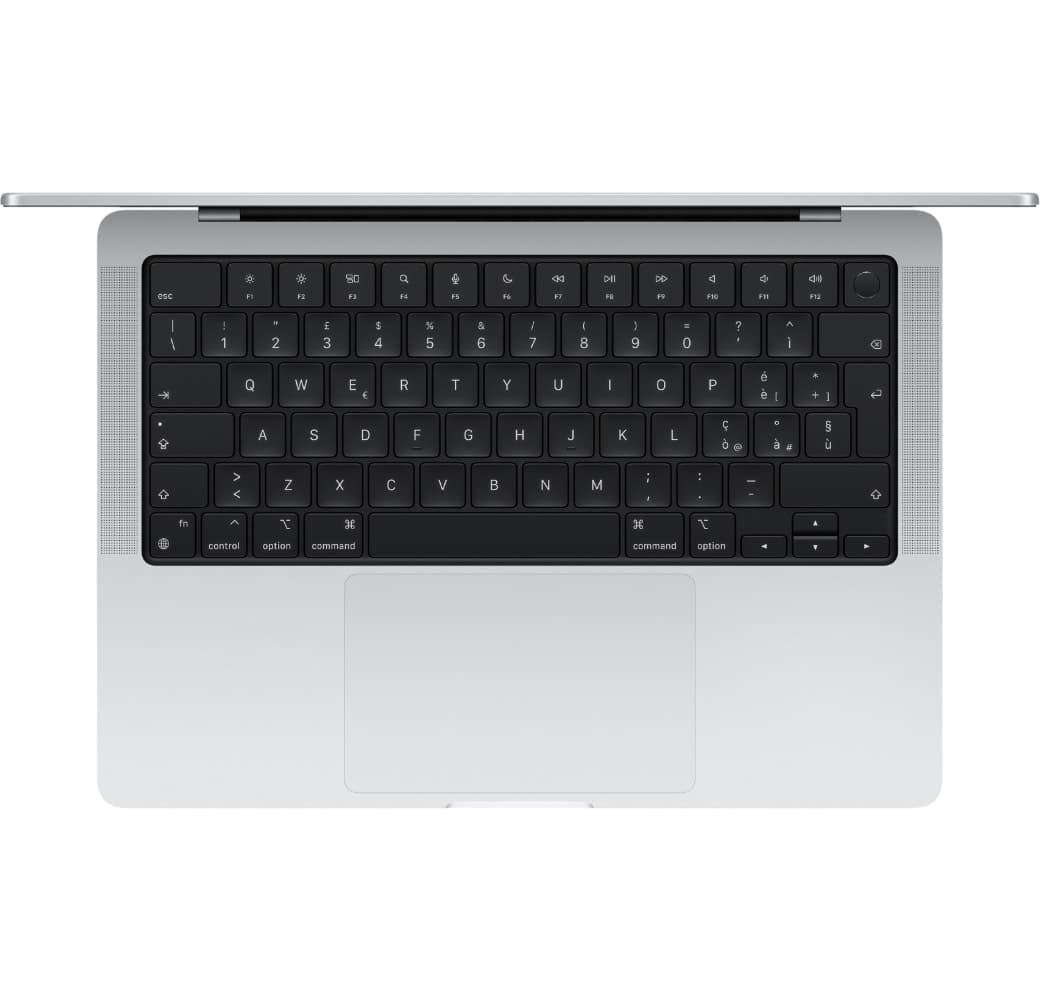 Silber MacBook Pro 14" Laptop - Apple M3 - 8 GB - 512 GB SSD - Integrierte 10-Kern-GPU von Apple - Deutsch (QWERTZ).2