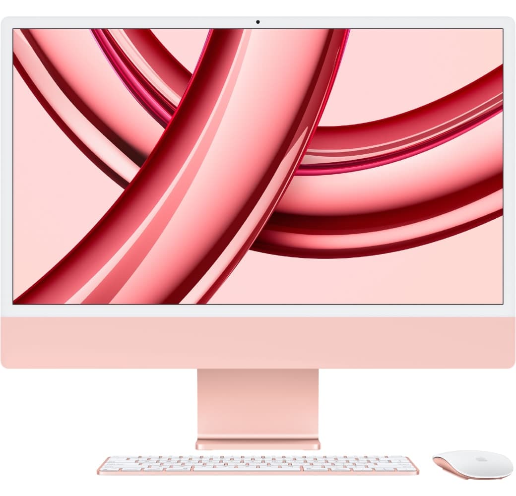 Pink iMac 24" - Apple M3 Chip 8GB Memory 512GB SSD - Integrated 10-core GPU.1