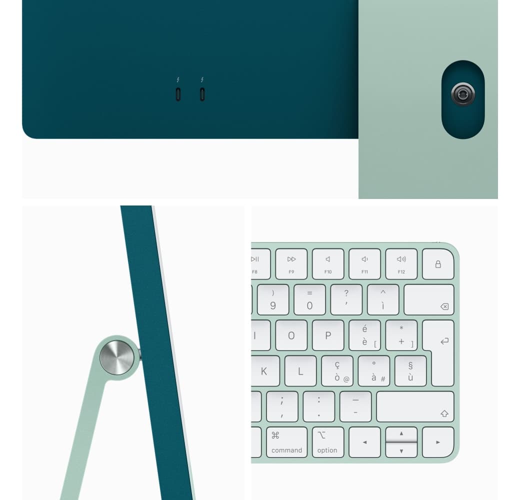 Green iMac 24" - Apple M3 Chip 8GB Memory 256GB SSD - Integrated 8-core GPU.3