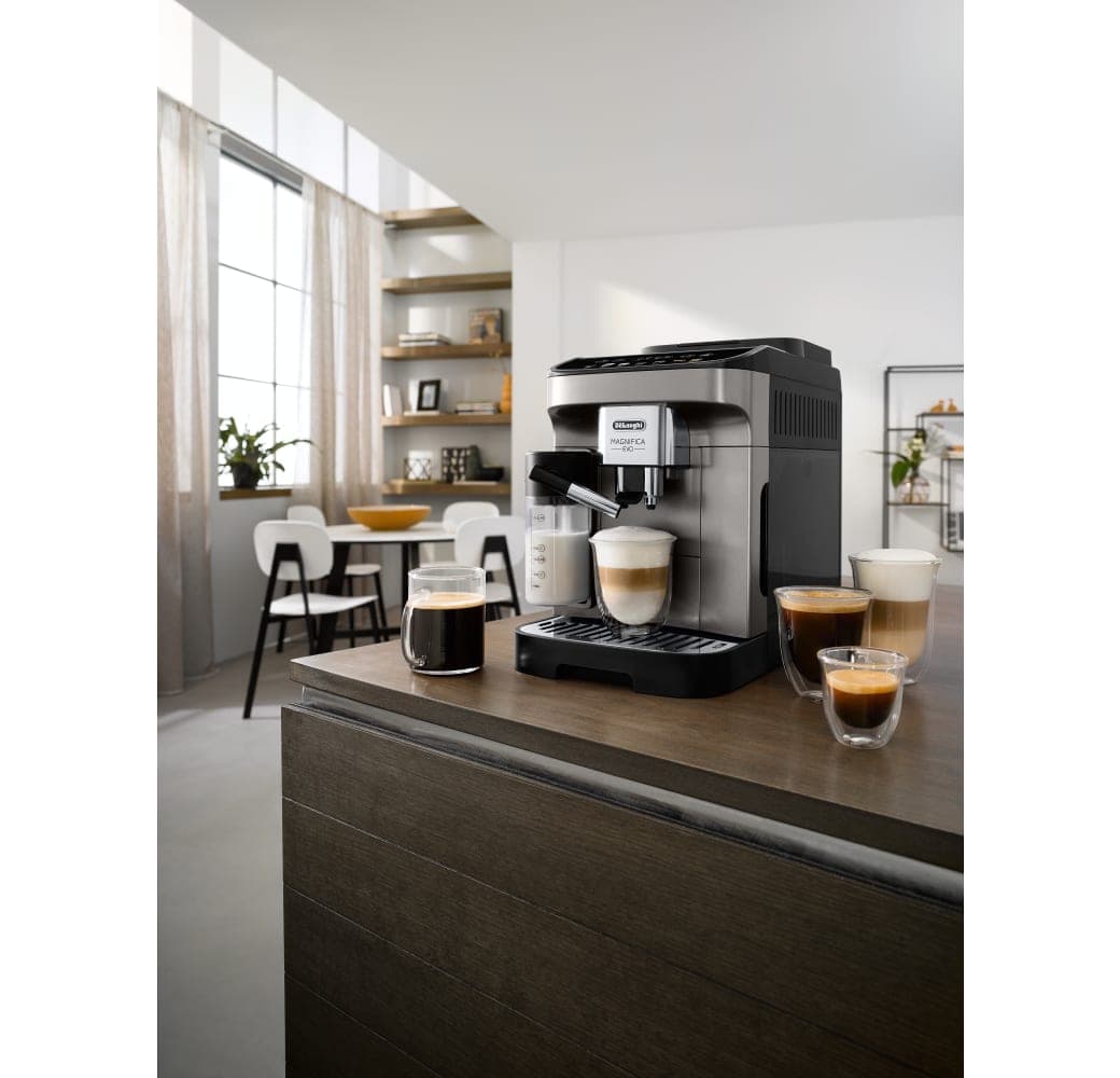Grey De'Longhi Magnifica Evo ECAM 290.81.TB Coffee Machine.4