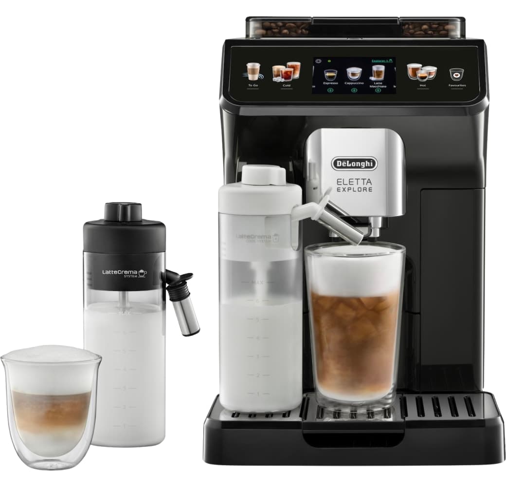 Black De'Longhi Eletta Explore ECAM 450.55 Coffee Machine.1