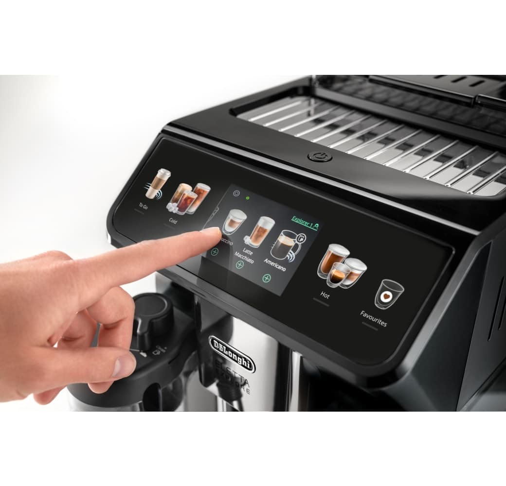 Black De'Longhi Eletta Explore ECAM 450.55 Coffee Machine.3