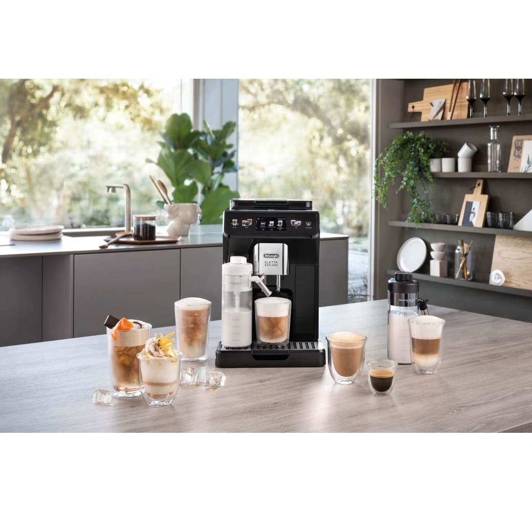 Black De'Longhi Eletta Explore ECAM 450.55 Coffee Machine.5