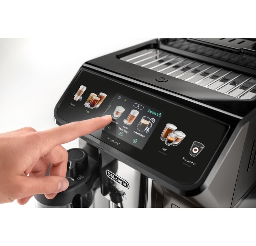 Titanium De'Longhi Eletta Explore Cold Brew ECAM 450.86.T Coffee Machine.2