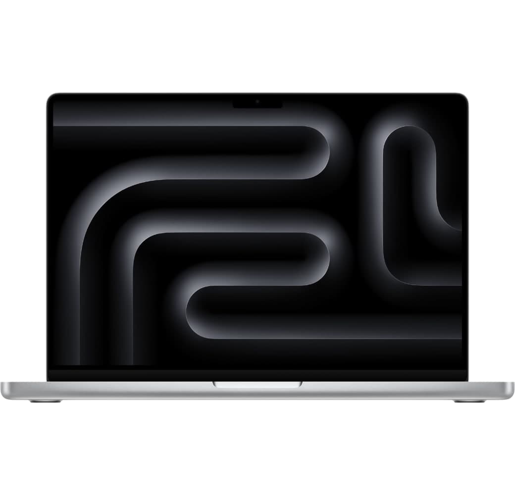 Silber Apple MacBook Pro 14" Laptop - Apple M3 - 8 GB - 512 GB SSD - Integrierte 10-Kern-GPU von Apple - Englisch (QWERTY).1