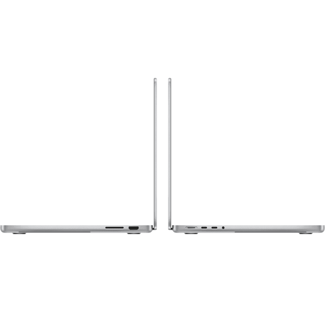 Silber Apple MacBook Pro 14" Laptop - Apple M3 - 8 GB - 512 GB SSD - Integrierte 10-Kern-GPU von Apple - Englisch (QWERTY).3