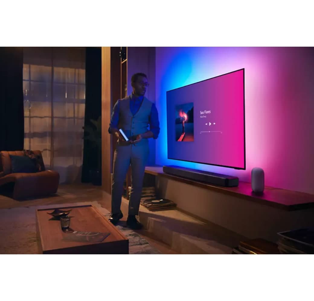 Black Philips TAFB1/10 Soundbar System.6