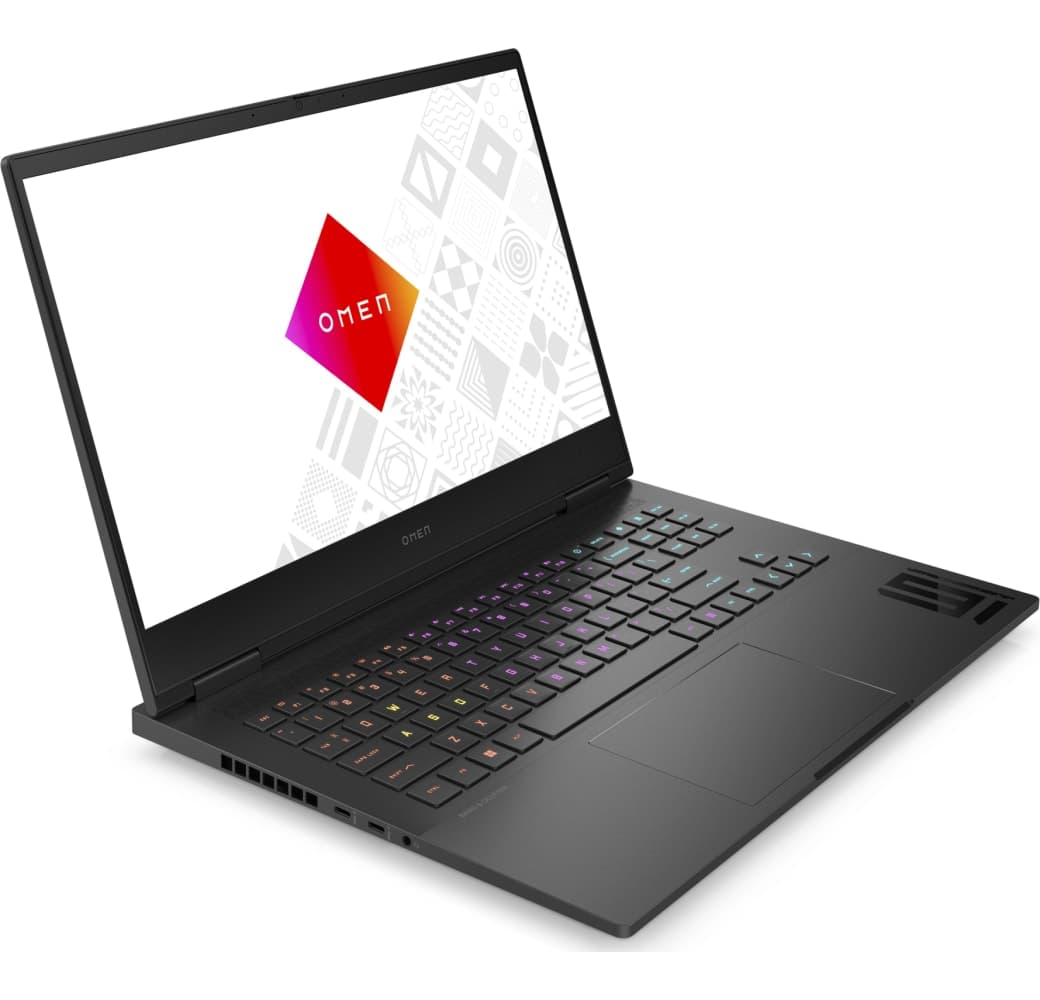 Black HP Omen 16-xf0095ng Gaming Laptop - AMD Ryzen™ 9 7940HS - 16GB - 1TB SSD - NVIDIA® GeForce® RTX™ 4070 - German (QWERTZ).2