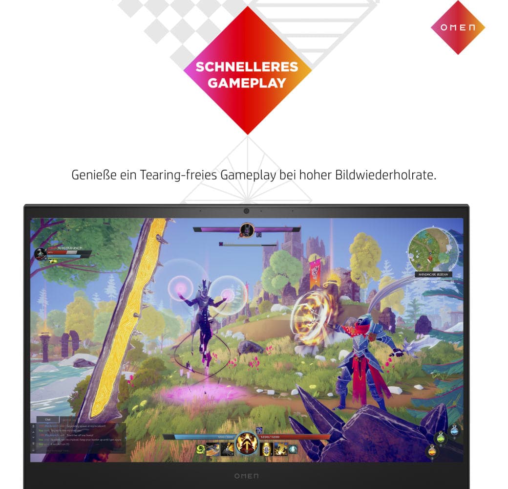 Black HP Omen 17-cm2075ng Gaming Laptop - Intel® Core™ i7-13700HX - 16GB - 1TB SSD - NVIDIA® GeForce® RTX 4070.4