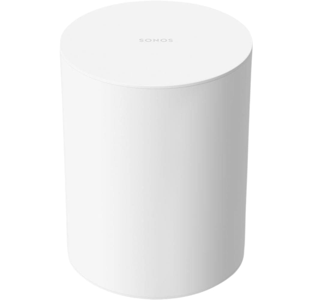 white Sonos Sub Mini.5