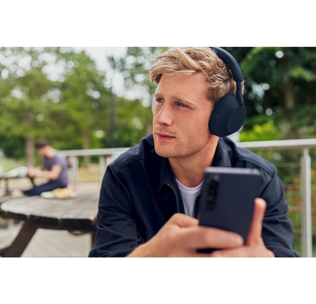Midnight Blue Sony WH-1000 XM5 Noise-cancelling Over-ear Bluetooth headphones.6