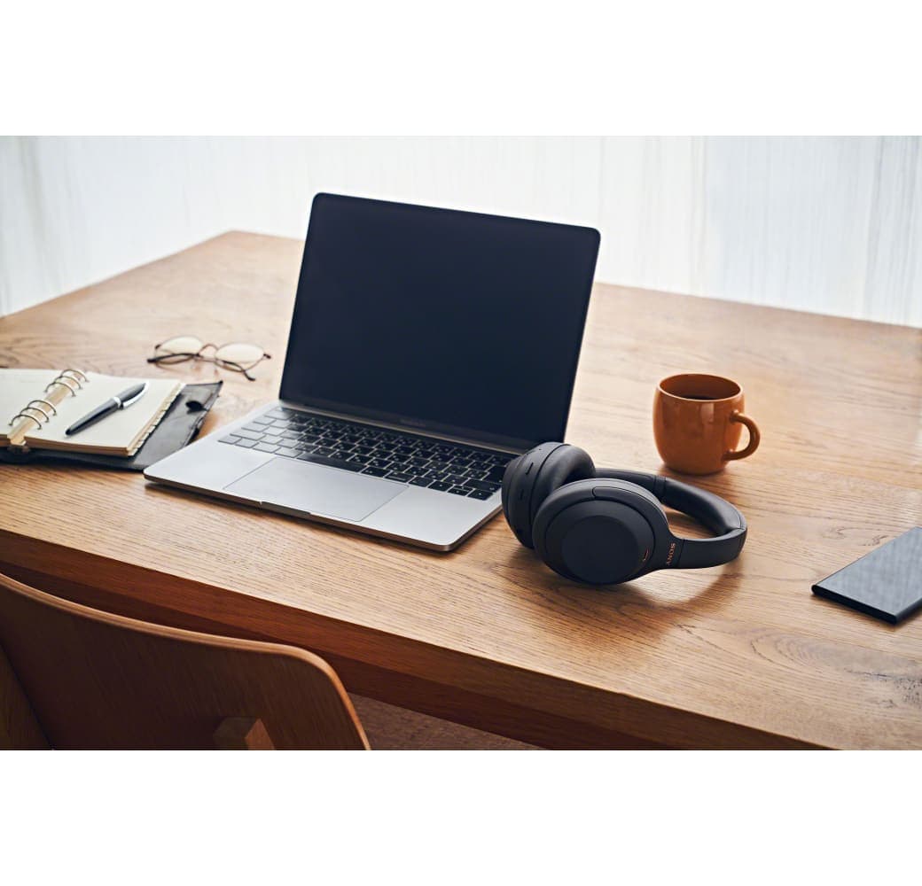 Black Sony WH-1000 XM4 Noise-cancelling Over-ear Bluetooth Headphones.3