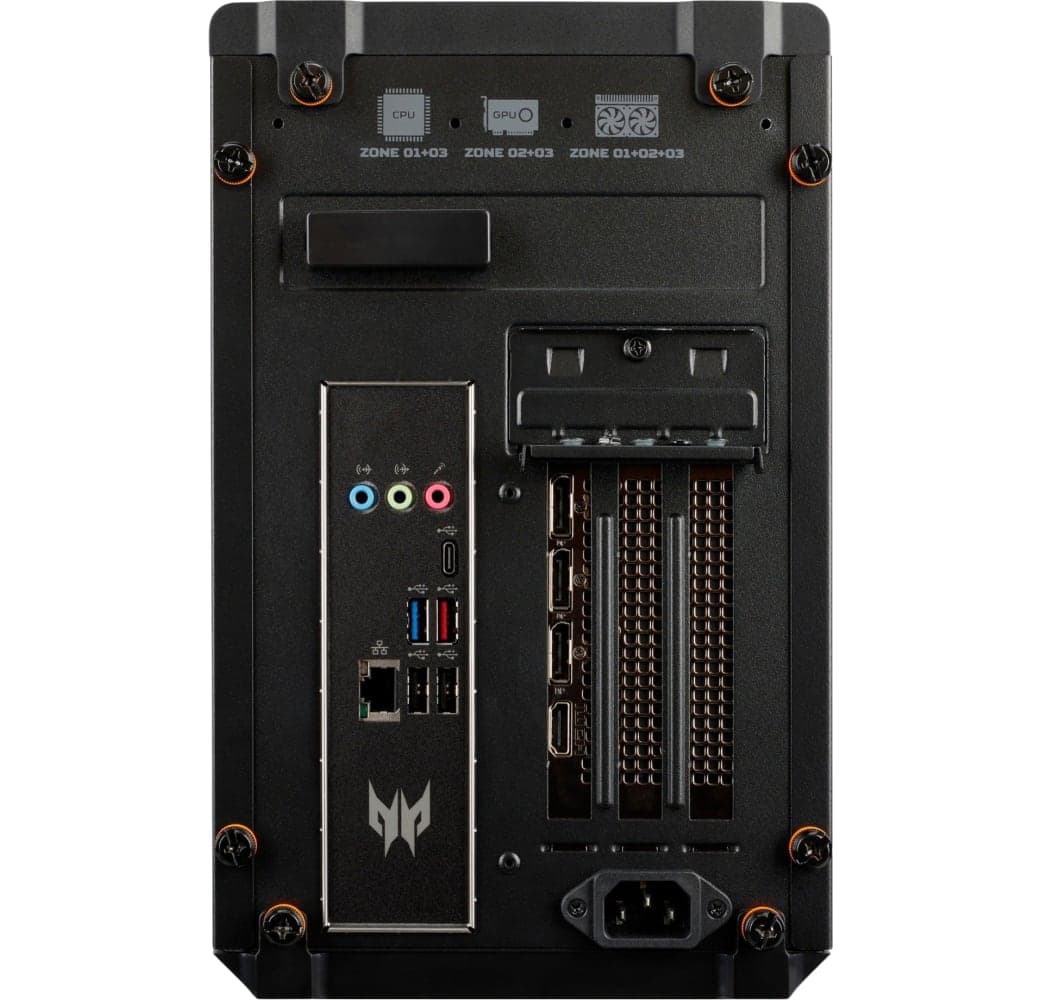 Black Acer Predator Orion X (POX-650) Gaming Desktop - Intel® Core™ i7-13700F - 32GB - 1TB SSD - NVIDIA® GeForce® RTX 4080.5