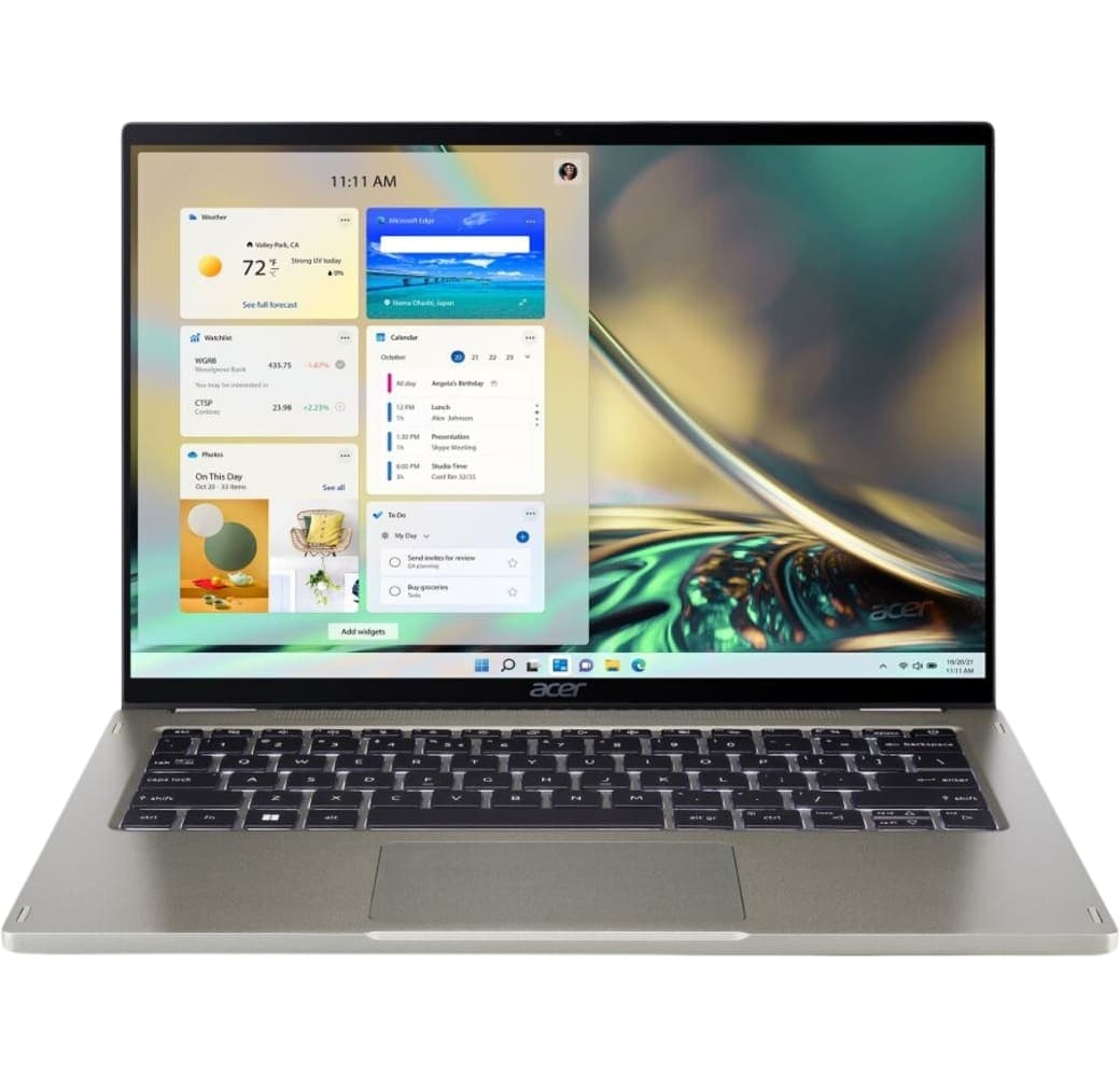 Grey Acer Spin SP512-51N-78YU Laptop - Intel® Core™ i7-1260P - 16GB - 1TB SSD - Intel® Iris® Xe Graphics - Spanish (QWERTY).2