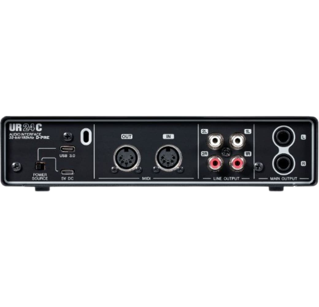 Black Steinberg UR24C Audio Interface.5