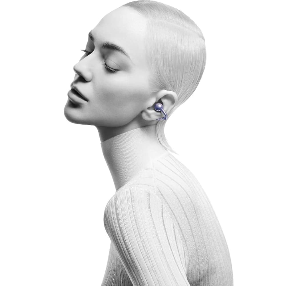 Purple Huawei FreeClip Headphones.4