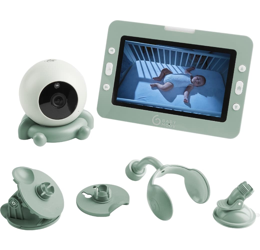 Light Green Babymoov Yoo Go+ Baby Video Monitor.1