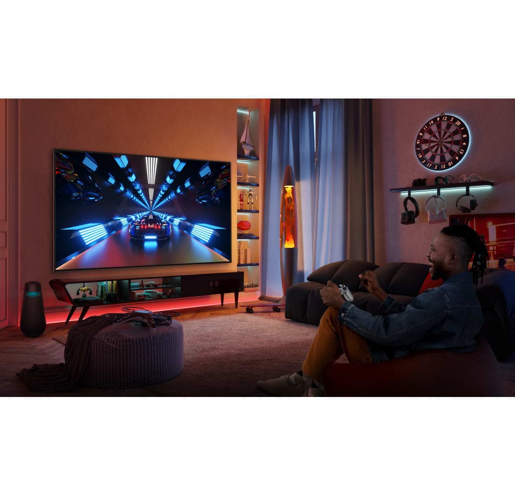 Black LG 55QNED756RA - TV 55" 4K QNED.7