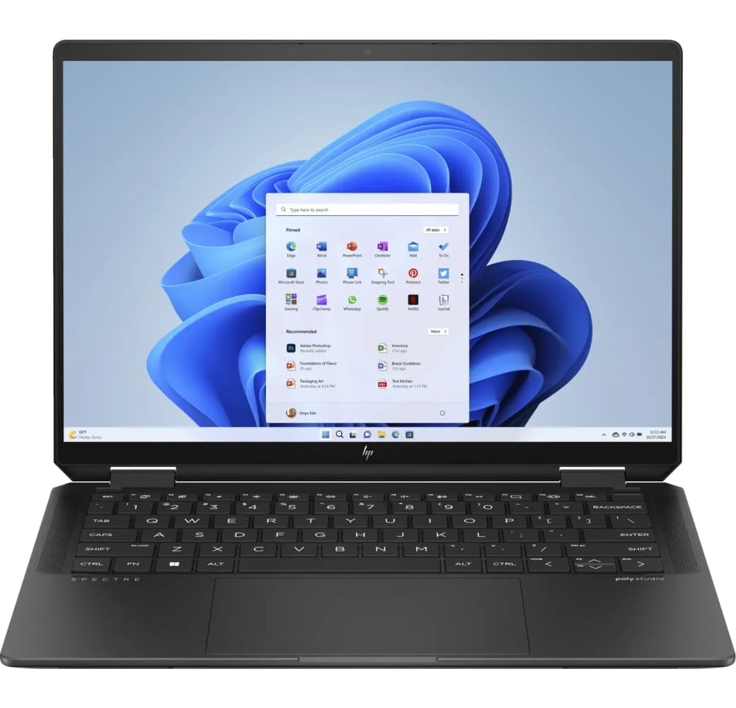 Silber HP Spectre x360 14-eu0074ng Laptop - Intel® Core™ Ultra 7-155H - 16 GB - 1 TB SSD - Intel® Arc™ - Deutsch (QWERTZ).2