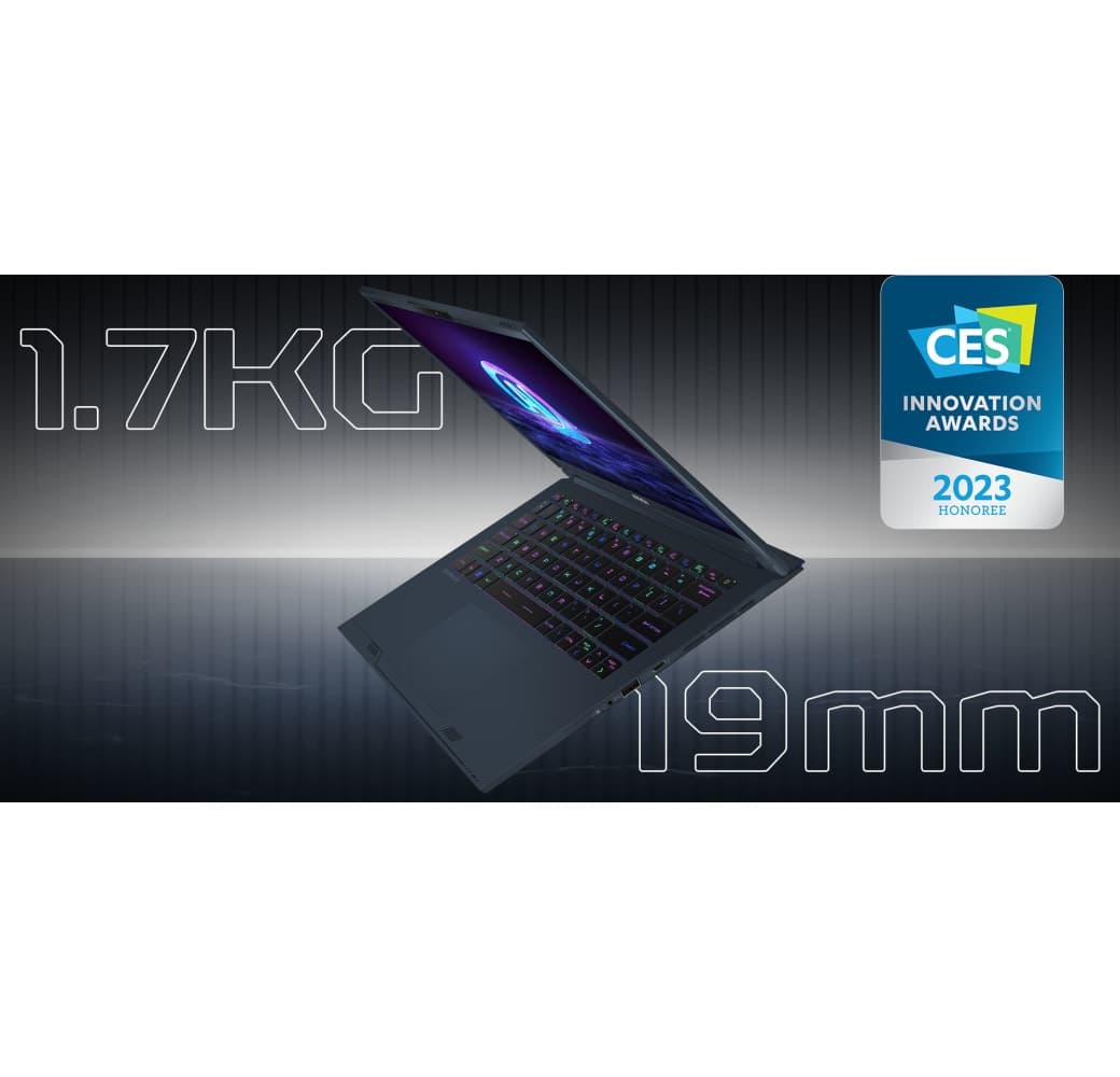 Black MSI Stealth 14 AI Studio A1VFG-067 Gaming Laptop - Intel® Core™ Ultra7-155H - 32GB - 1TB SSD - NVIDIA® GeForce® RTX 4060.3