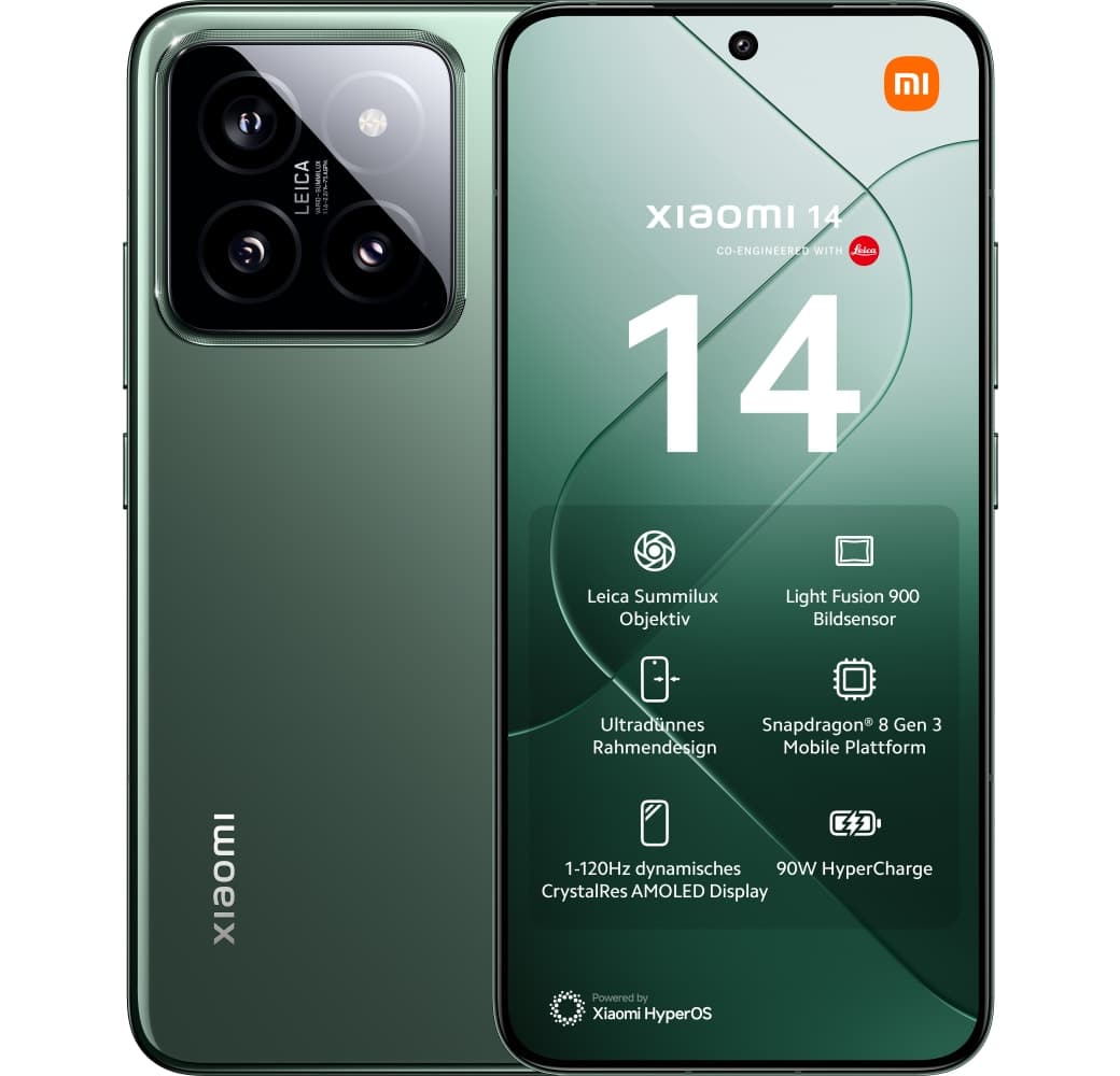Jadegrün Xiaomi 14 Smartphone - 512GB.1