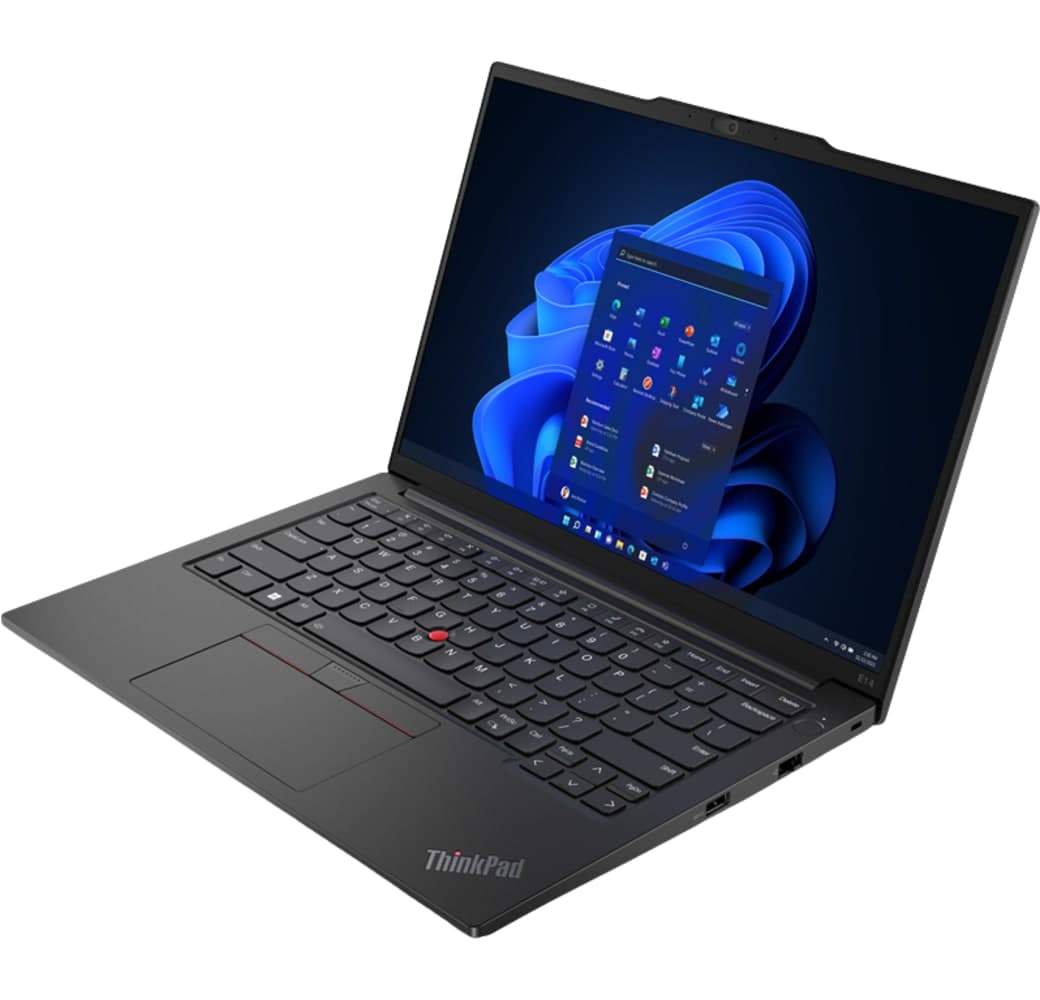 Schwarz Lenovo ThinkPad E14 G5 Laptop - Intel® Core™ i7-13700H - 16 GB - 512 GB SSD - Intel® Iris® Xe Grafik - Deutsch (QWERTZ).3