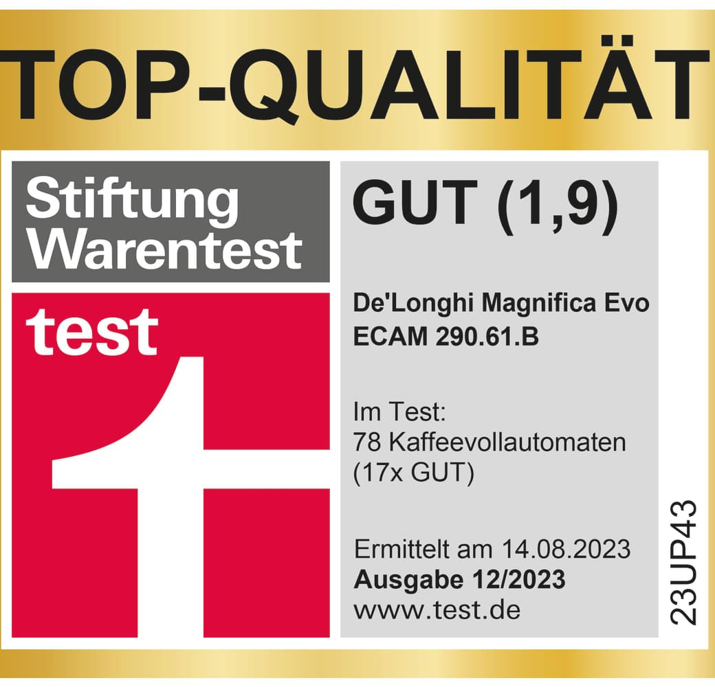 Silver De'Longhi Magnifica Evo ECAM 290.61 Coffee Machine.6