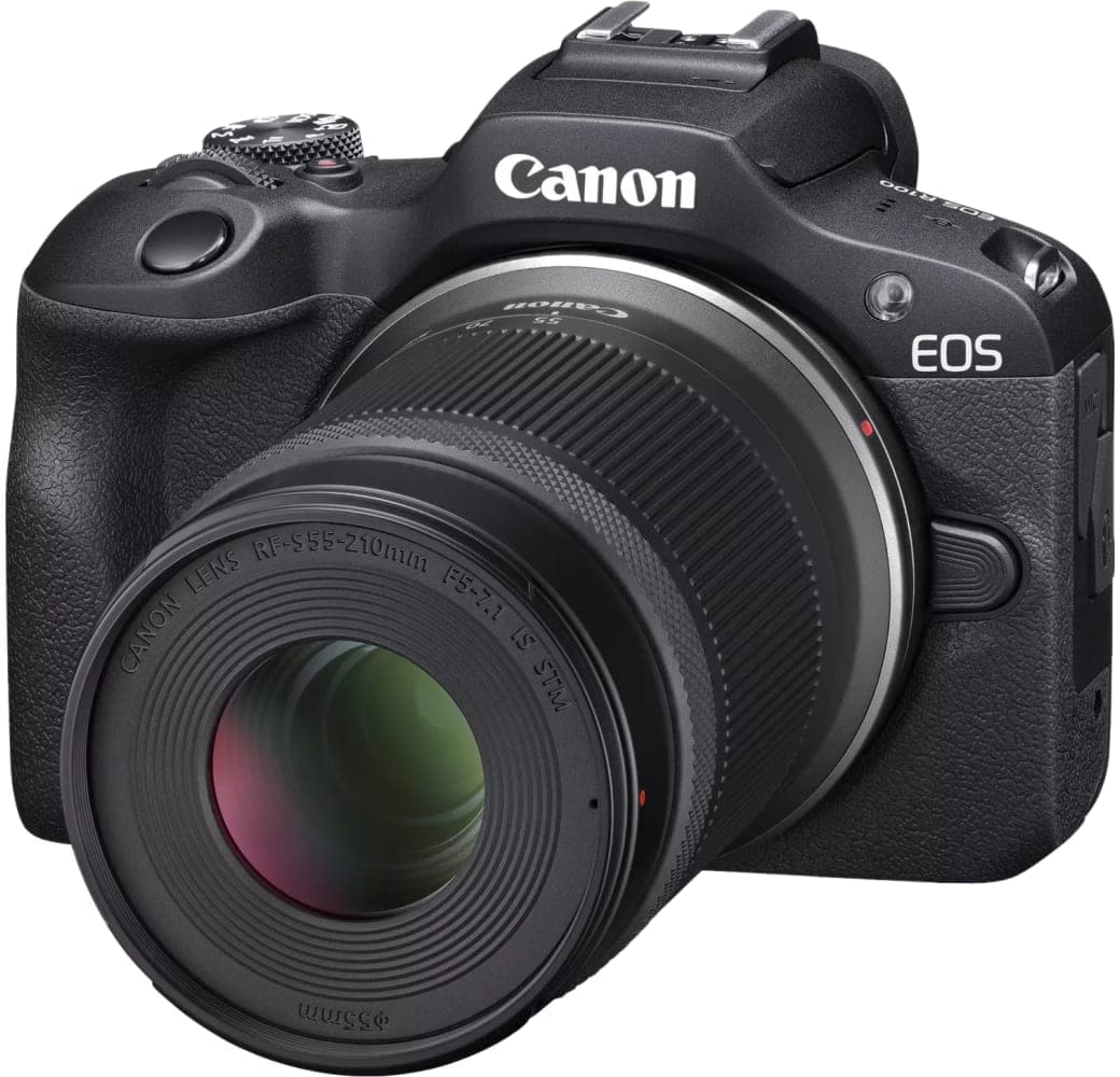 Canon EOS R100 Camera Kit with RF-S 18-45mm f/4.5-6.3 IS STM + RF-S 55-210mm f/5-7.1 IS STM Lens.2