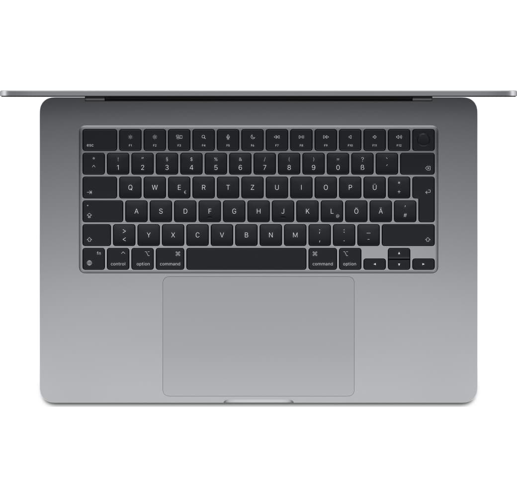 Weltraum grau Apple MacBook Air 15" Laptop - Apple M3 - 8 GB - 512 GB SSD - Integrierte 10-Kern-GPU von Apple - Deutsch (QWERTZ).2
