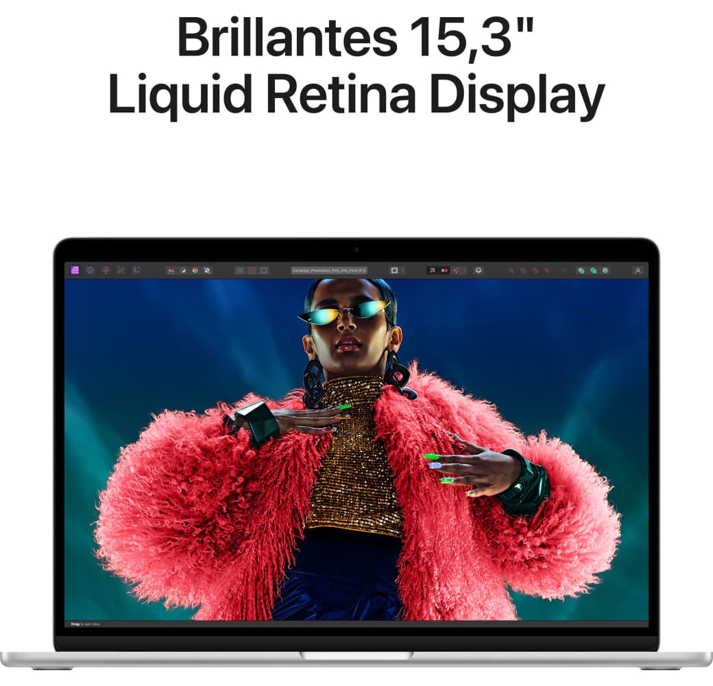 Silver Apple MacBook Air 15" Laptop - Apple M3 - 8GB - 512GB SSD - Apple Integrated 10-core GPU - German (QWERTZ).4