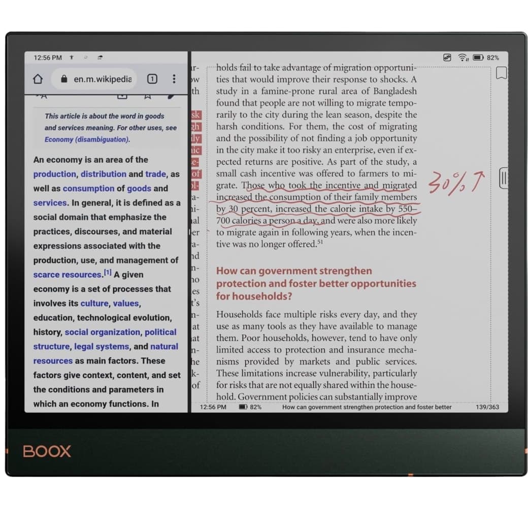 Black Boox Note Air 3 C E-Reader - 4GB - 64GB.2