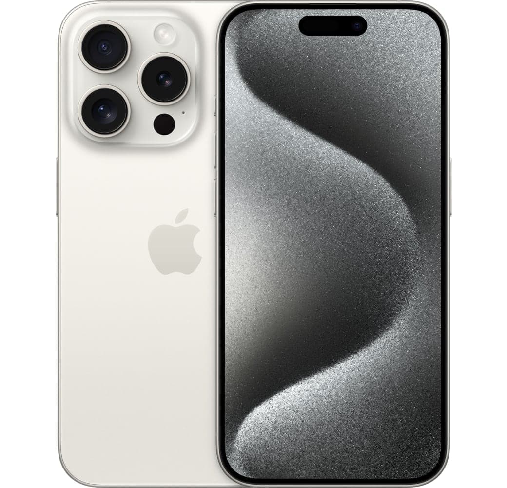 White Titanium Apple iPhone 15 Pro - 1TB.1