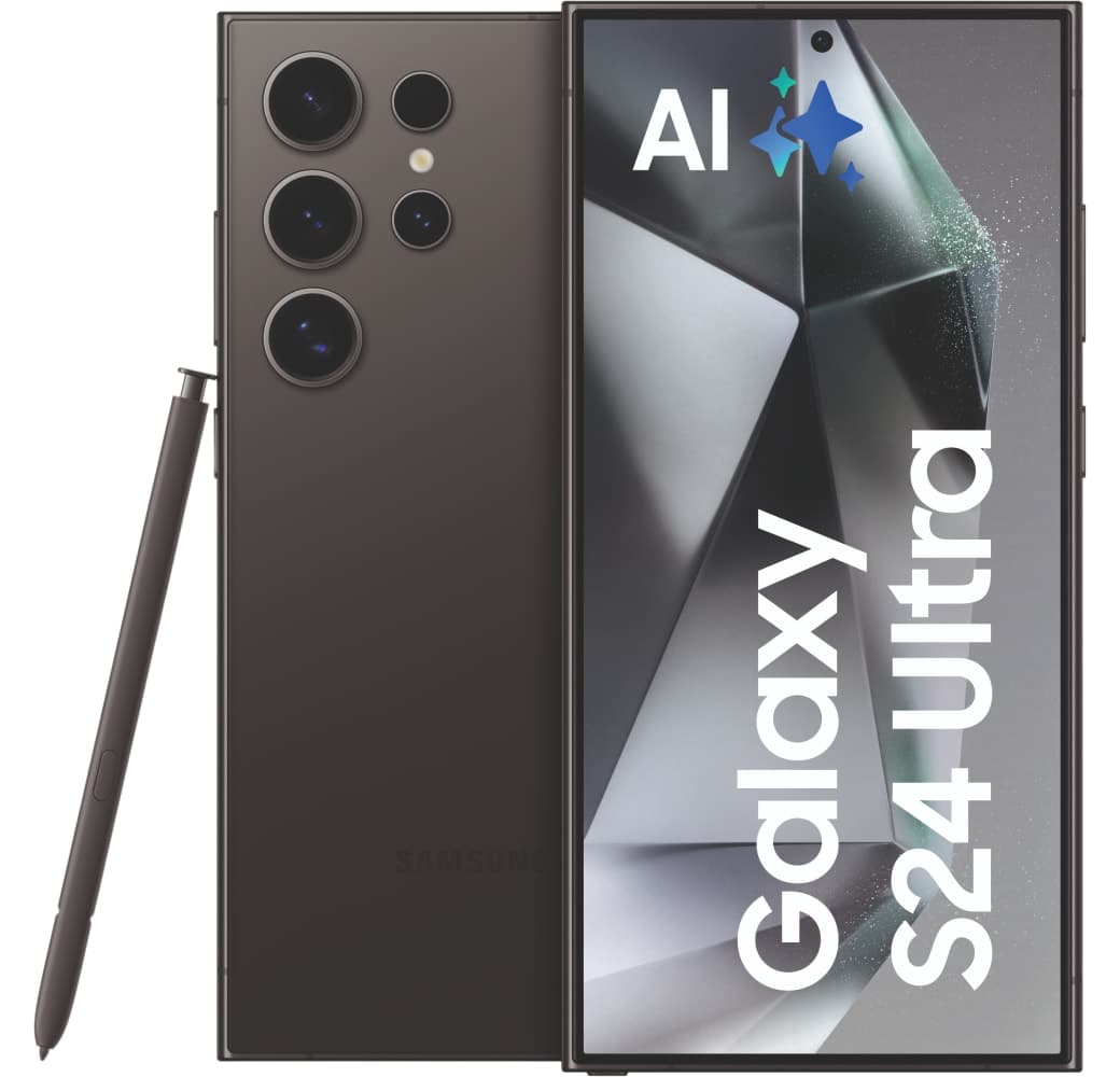 Titanium Black Samsung S24 Ultra Smartphone - 256GB - Dual SIM.1