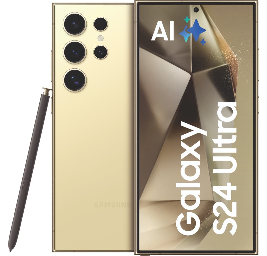Titanium Yellow Samsung S24 Ultra Smartphone - 256GB - Dual SIM.1