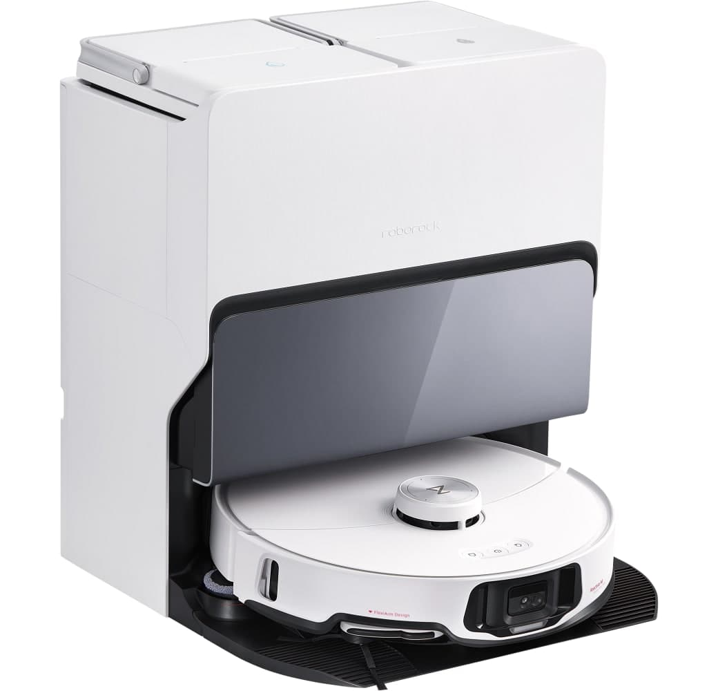 White Roborock S8 MaxV Ultra Robot Cleaner.2