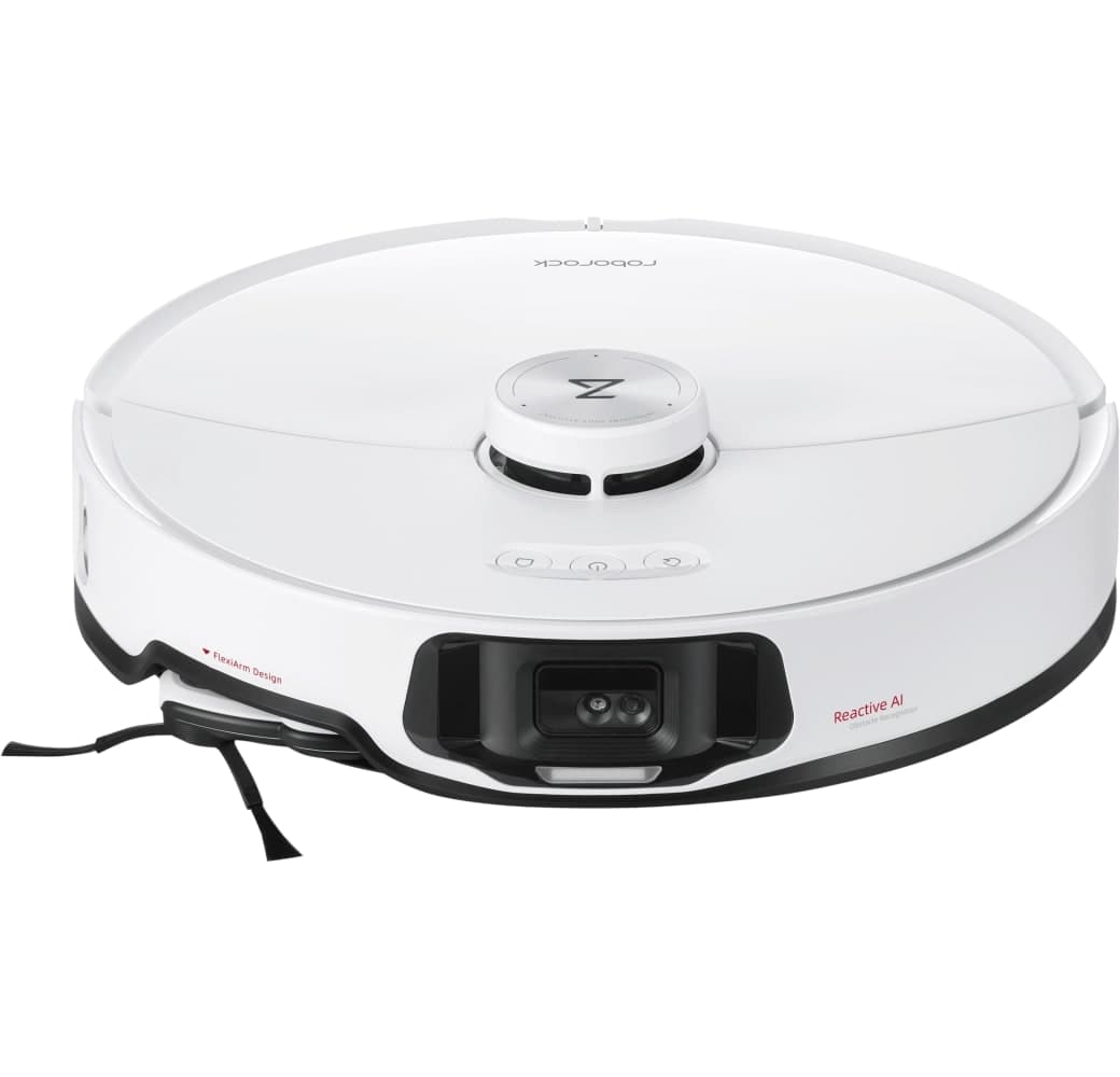 White Roborock S8 MaxV Ultra Robot Cleaner.5